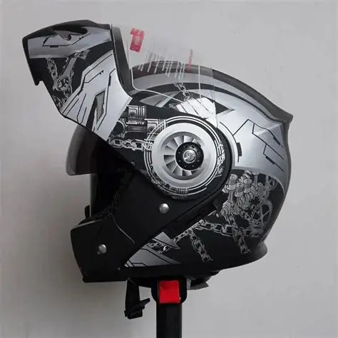 VECTOR HELMET 3 in 1 Flipup FOR BIKE MOTORCYCLE - DUAL VISOR