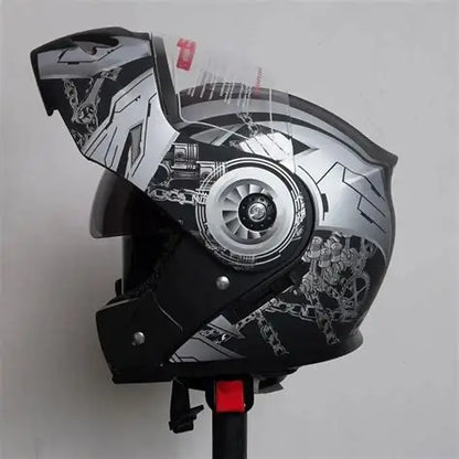 VECTOR HELMET 3 in 1 Flipup FOR BIKE MOTORCYCLE - DUAL VISOR