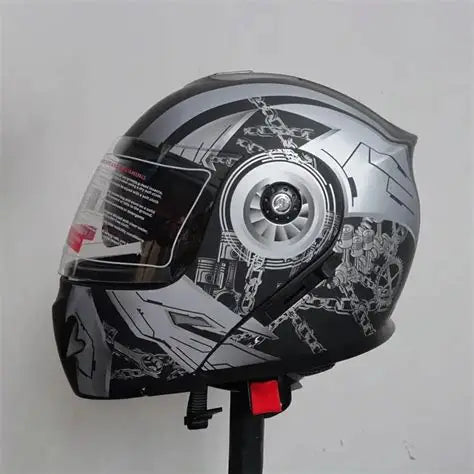 VECTOR HELMET 3 in 1 Flipup FOR BIKE MOTORCYCLE - DUAL VISOR