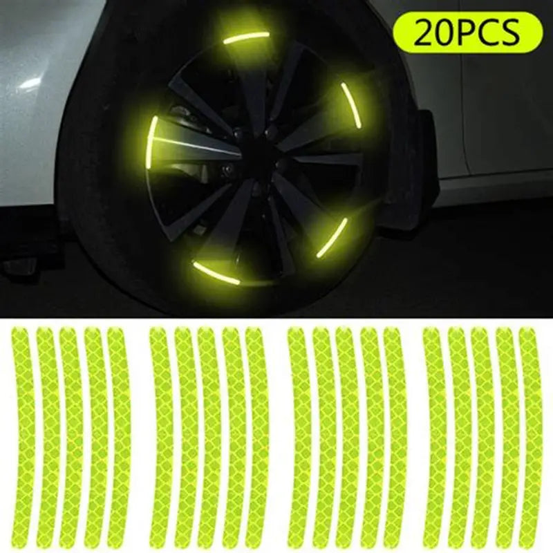 Rim Reflecting Stickers-20 Pcs