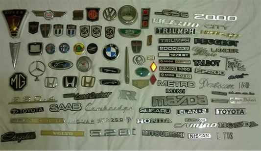 Custom 3D Metal ABS Plastic Chrome Logo / Letter