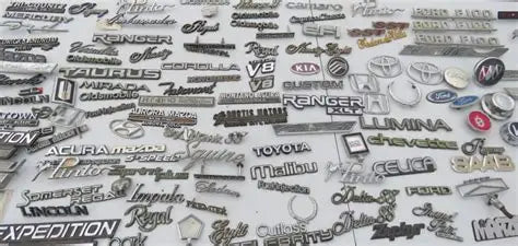 Custom 3D Metal ABS Plastic Chrome Logo / Letter