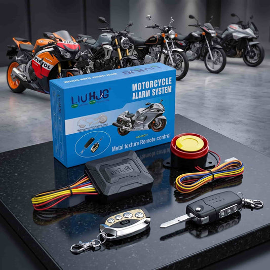 Premium Quality HJG Motorcycle Remote Security Alarm System For Bike