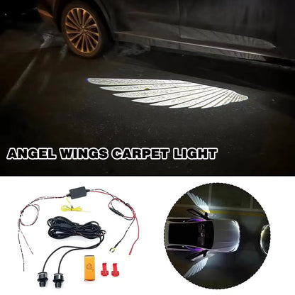 Angel wings welcome light For Car / Bike -2 Pcs