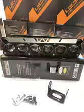 LED Waterproof Spotlight Dual Color Fog Lamps for Bike/Car/Trucks/Auto