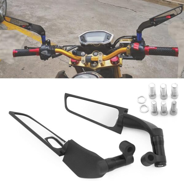 METAL WING MIRRORS FOR BIKES