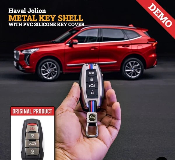 Haval Jolion / H6 Metal Shell Key Case Cover 4 Buttons 2021 - 2025