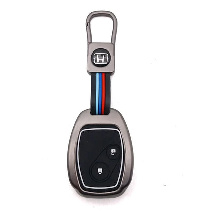 Honda Civic Metal Key Shell Case Cover With 2 Buttons 2006 - 2011