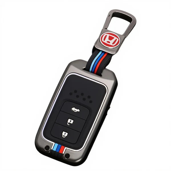 Honda Civic Metal Remote Key Shell Case Cover 3 Buttons 2016 - 2021