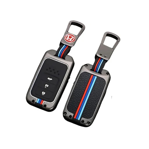 Honda Civic Metal Remote Key Shell Case Cover 3 Buttons 2016 - 2021