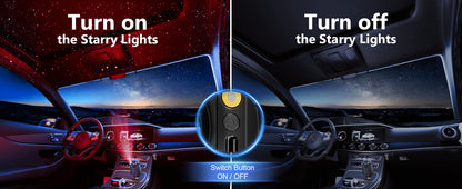 Retractable Car Charger with Aromatherapy and Starlight,5 in 1