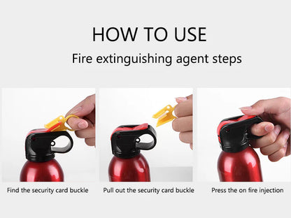 Portable Fire Extinguisher Spray