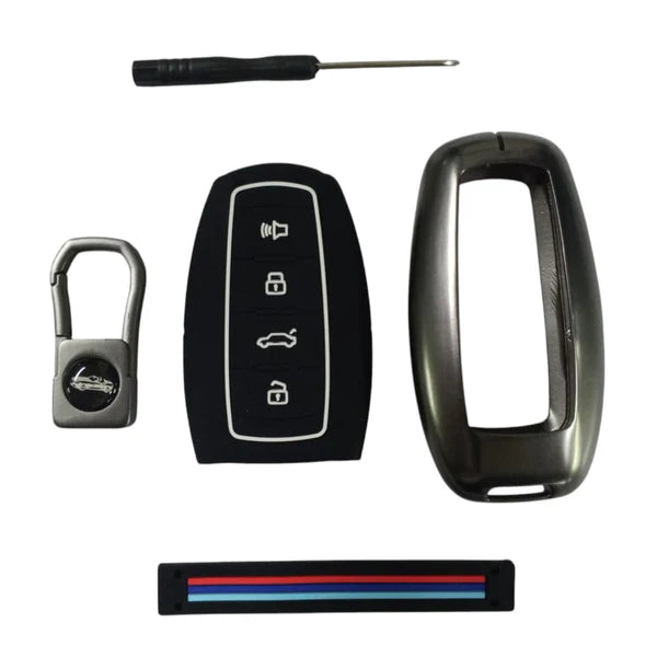 Haval Jolion / H6 Metal Shell Key Case Cover 4 Buttons 2021 - 2025