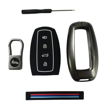 Haval Jolion / H6 Metal Shell Key Case Cover 4 Buttons 2021 - 2025