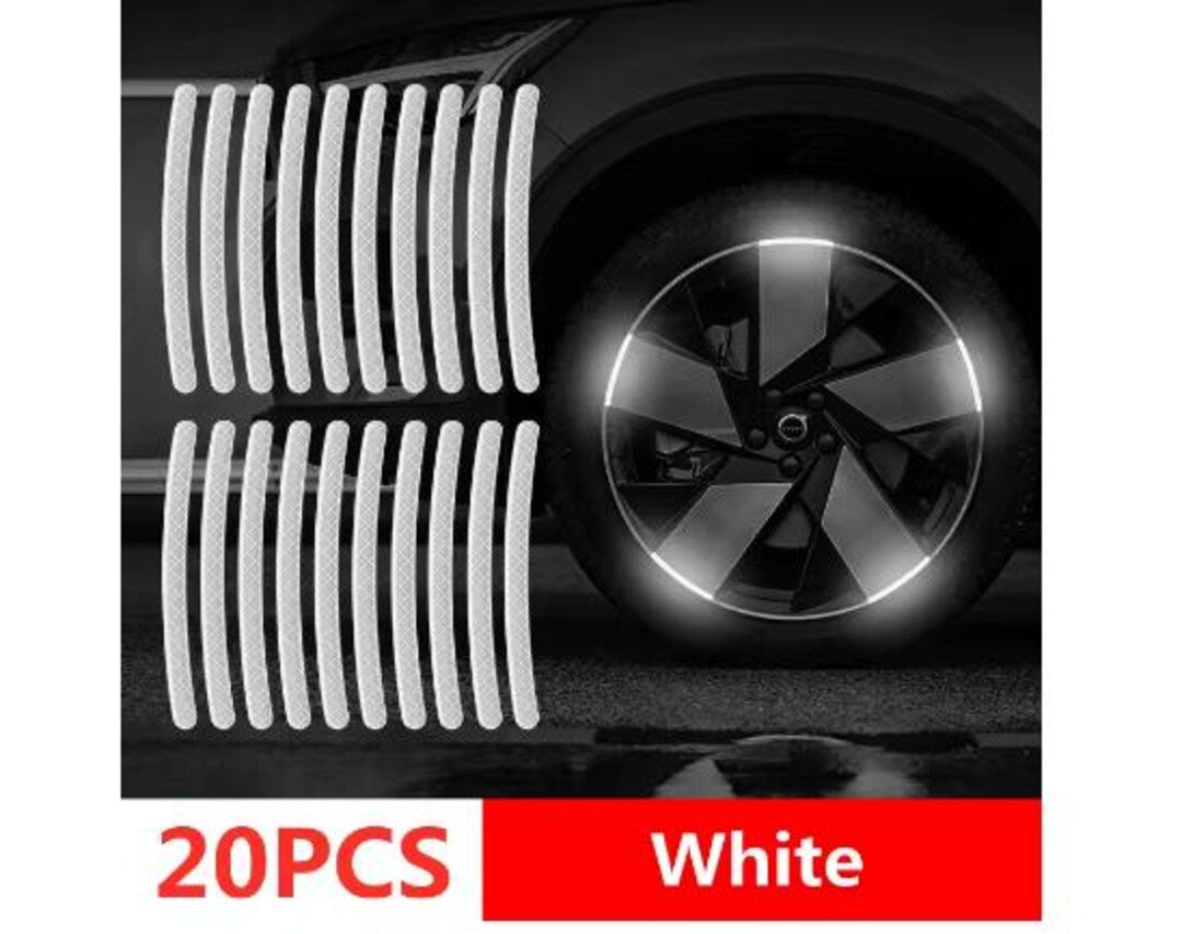 Rim Reflecting Stickers-20 Pcs