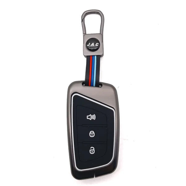 JAC T9 Hunter Metal Key Shell With PVC Silicone Key Cover 3 Buttons 2025 - 2026