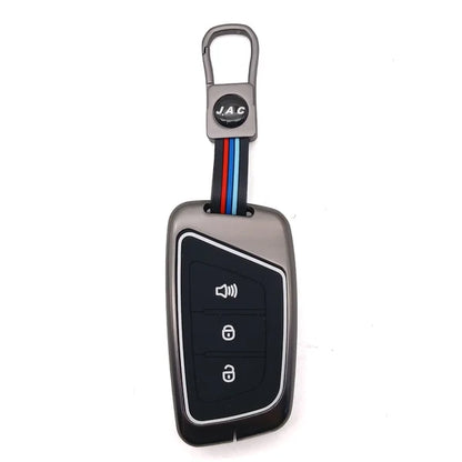 JAC T9 Hunter Metal Key Shell With PVC Silicone Key Cover 3 Buttons 2025 - 2026