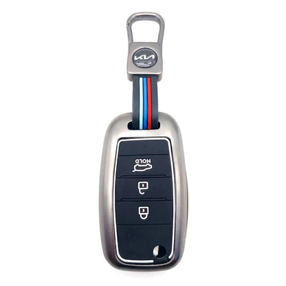 KIA Picanto Jack Knife Metal Key Shell With 3 Buttons 2019 - 2025