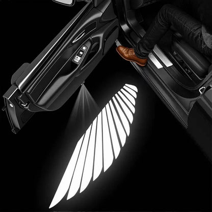 Angel wings welcome light For Car / Bike -2 Pcs