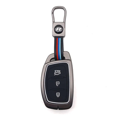 Hyundai Tucson Metal Key Shell Case Cover 2020-2024