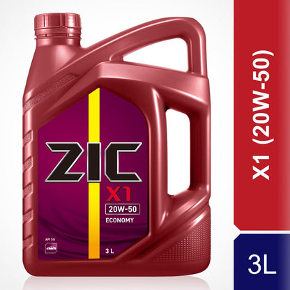 Zic - X1 20W-50 Petrol Engine Oil